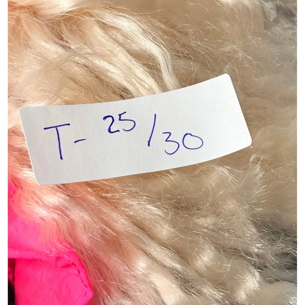 Shushybye Doll Kids 12in Pink Excellent Vintage Neon Outfit Crimped Hair